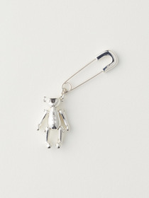 TEDDY BEAR CHARM EARRING 詳細画像