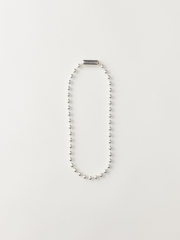 BALL CHAIN SHORT NECKLACE L