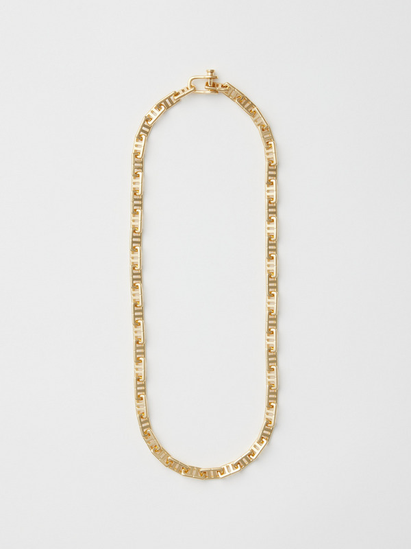 【すぐ届く！】AMBUSH SMALL MONOGRAM CHAIN NECKLACE AMBUSH(アンブッシュ) 通販サイト 【SMALL MONOGRAM CHAIN