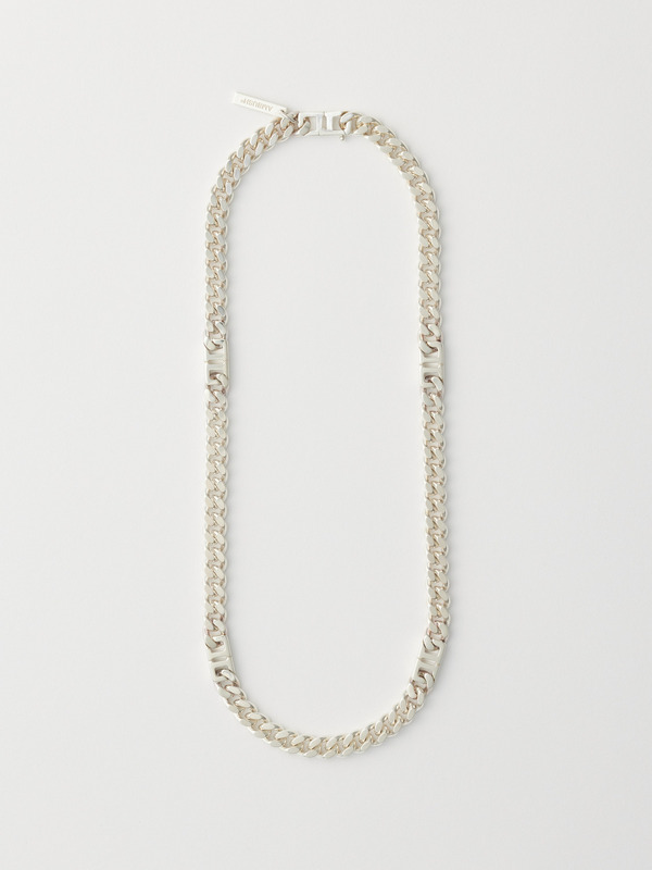 MONOGRAM LINK CHAIN NECKLACE Ｌ