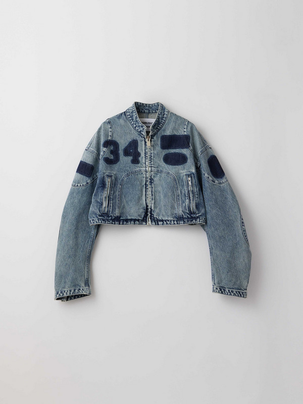 WOMENS DENIM RIDER JACKET