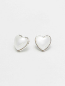 PEARL HEART STUD PIERCE 詳細画像