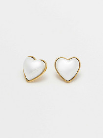 PEARL HEART STUD PIERCE 詳細画像