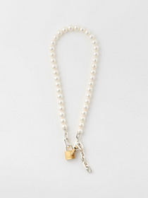 PEARL PADLOCK NECKLACE 詳細画像