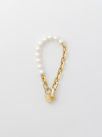 PEARL PADLOCK BRACELET 詳細画像