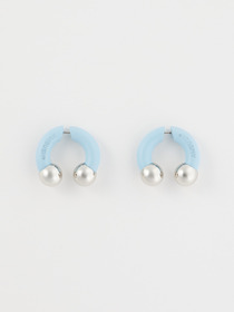 COLORED BARBELL EARRINGS S 詳細画像