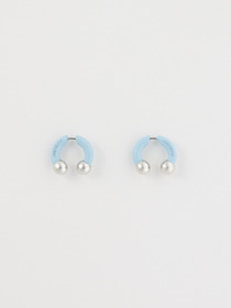 COLORED BARBELL EARRINGS S 詳細画像