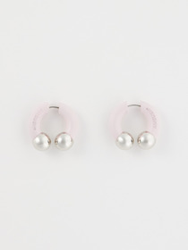 COLORED BARBELL EARRINGS S 詳細画像