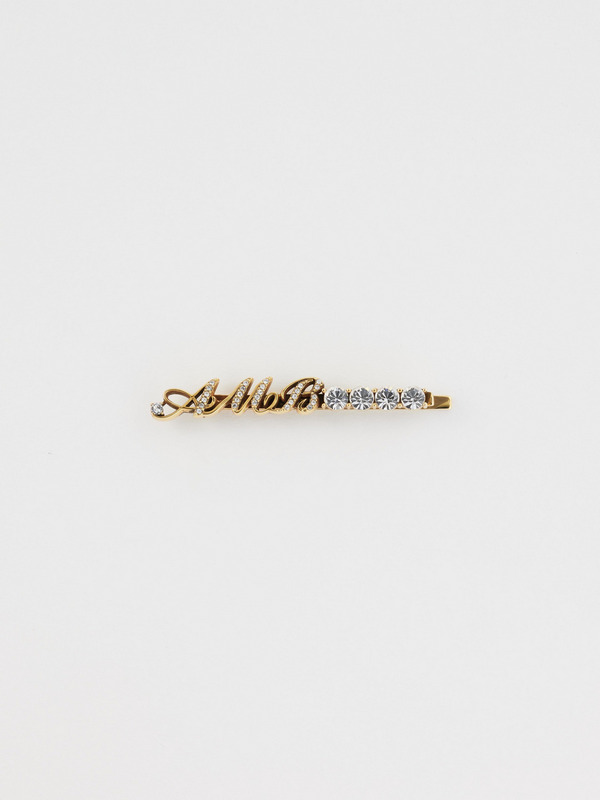 AMB CRYSTAL HAIRPIN