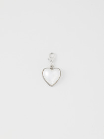 SMALL PEARL HEART CHARM 詳細画像