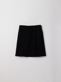 TWEED PLEATS MIDI SKIRT 詳細画像