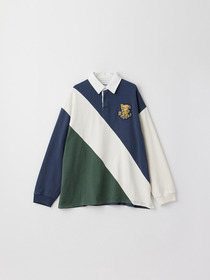 PANELLED RUGGER SHIRT 詳細画像