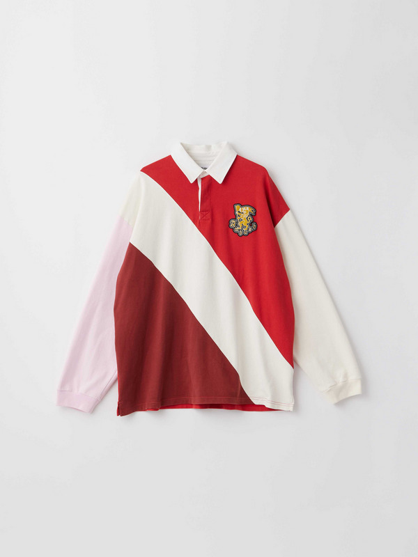 PANELLED RUGGER SHIRT