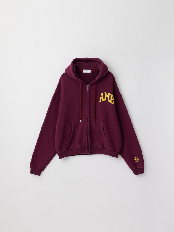 【AMBUSH】WOMENS AMB GRAPHIC ZIP-UP HOODIE / GRY 要在庫確認 AMBUSH アンブッシュ SS25 WOMENS AMB GRAPHIC ZIP-UP HOODIE
