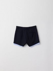 WOMENS LAYERED SUIT SHORT PANTS 詳細画像