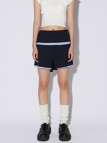 WOMENS LAYERED SUIT SHORT PANTS 詳細画像