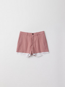 WOMENS LAYERED SUIT SHORT PANTS 詳細画像