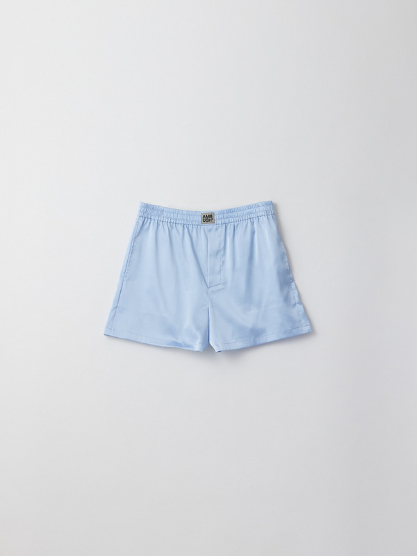 WOMENS SATIN BOXER SHORTS