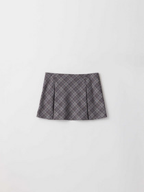 CHECK PLEATS SKIRT 詳細画像