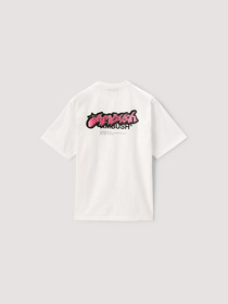 OVER DYE STRICKERS LOGO T-SHIRT 詳細画像