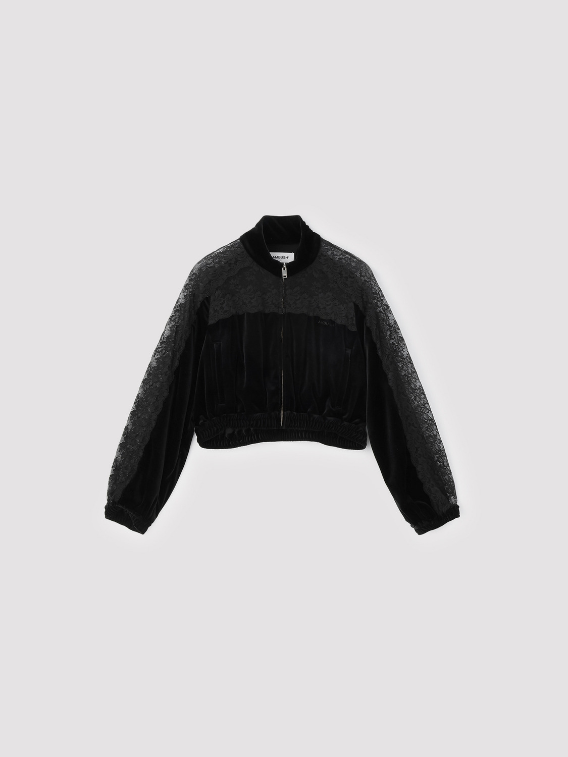 VELOUR TRACK JACKET 詳細画像 Black 1