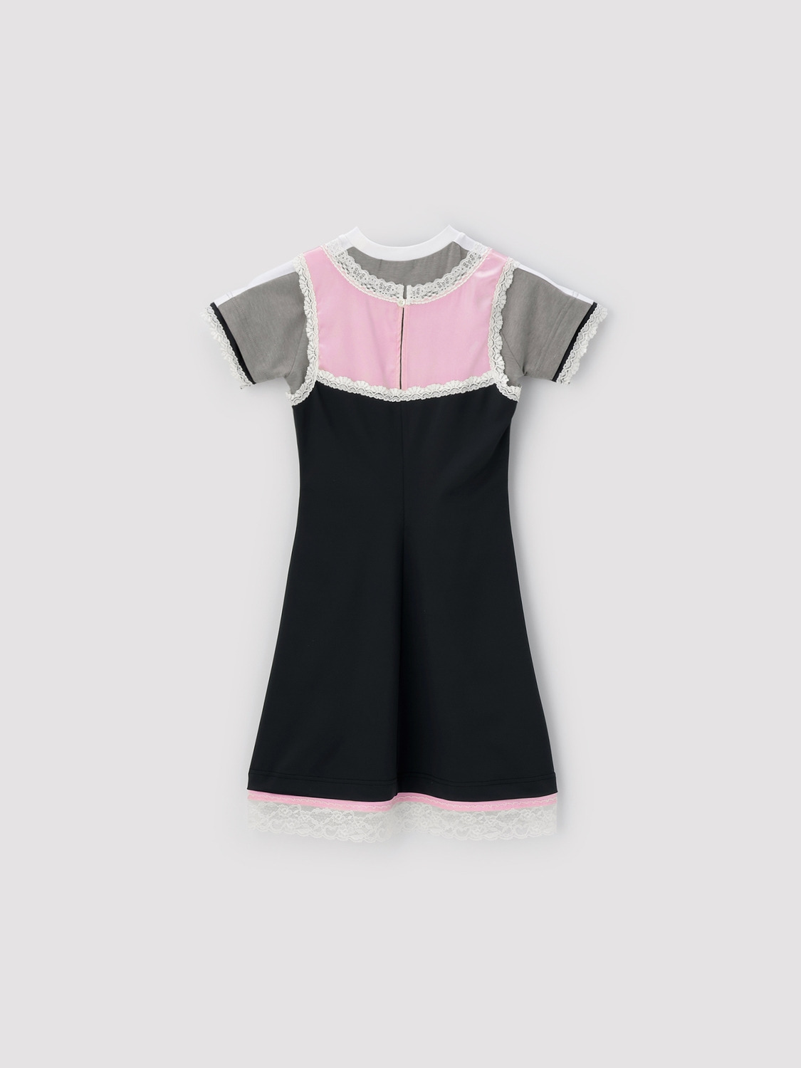 LAYERED MINI DRESS 詳細画像 Grey 2