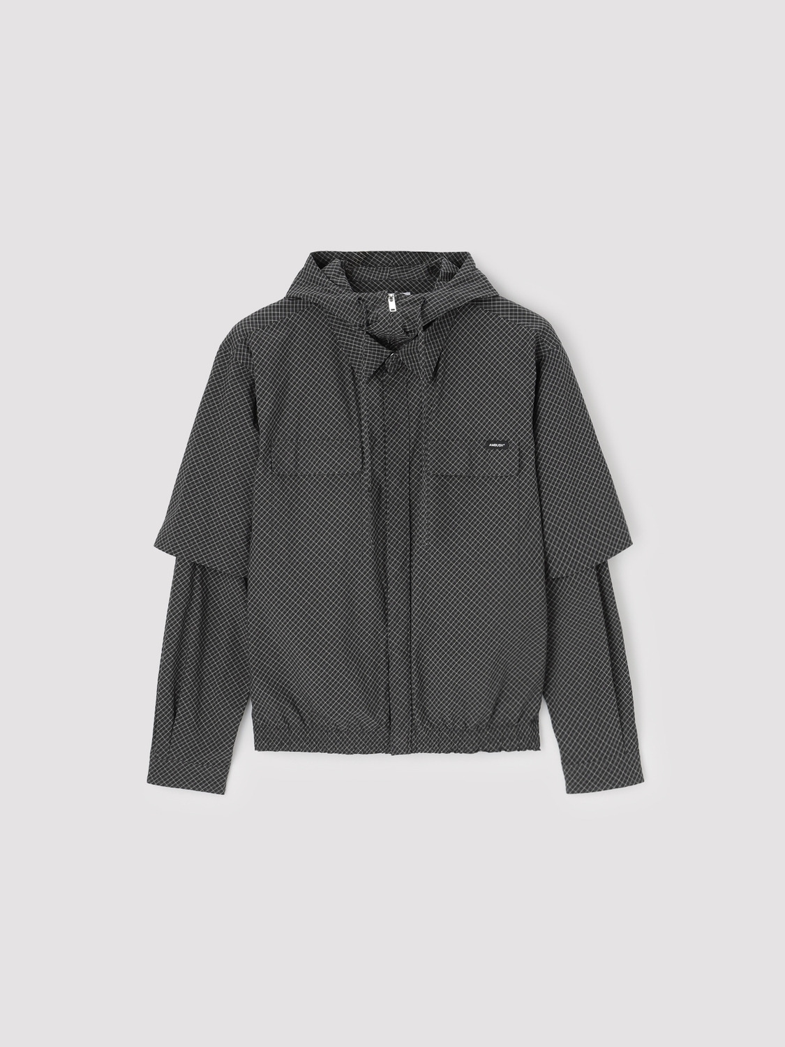 CHECK LAYERD SHIRT 詳細画像 Black 1