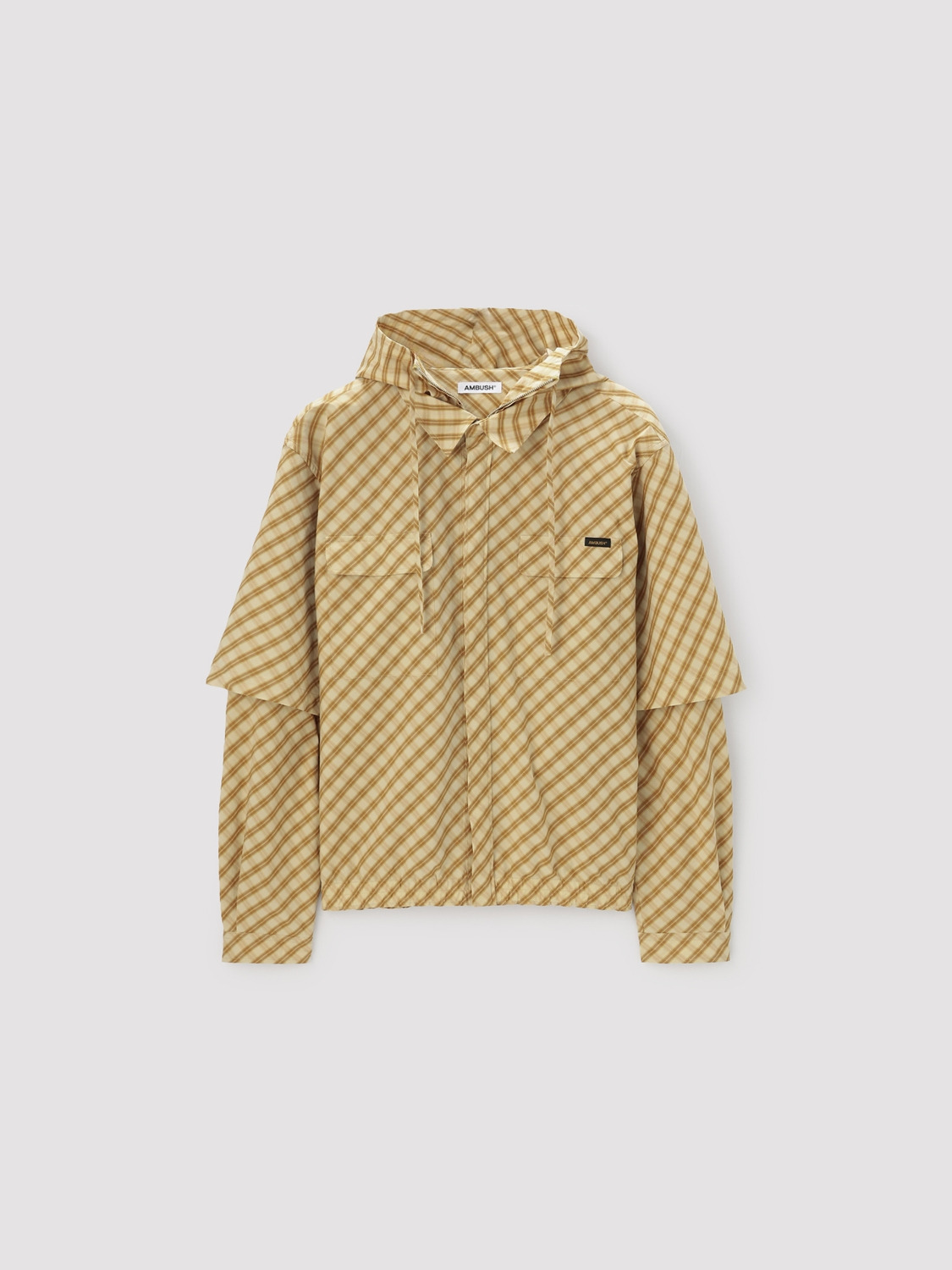 CHECK LAYERD SHIRT 詳細画像 Yellow 1