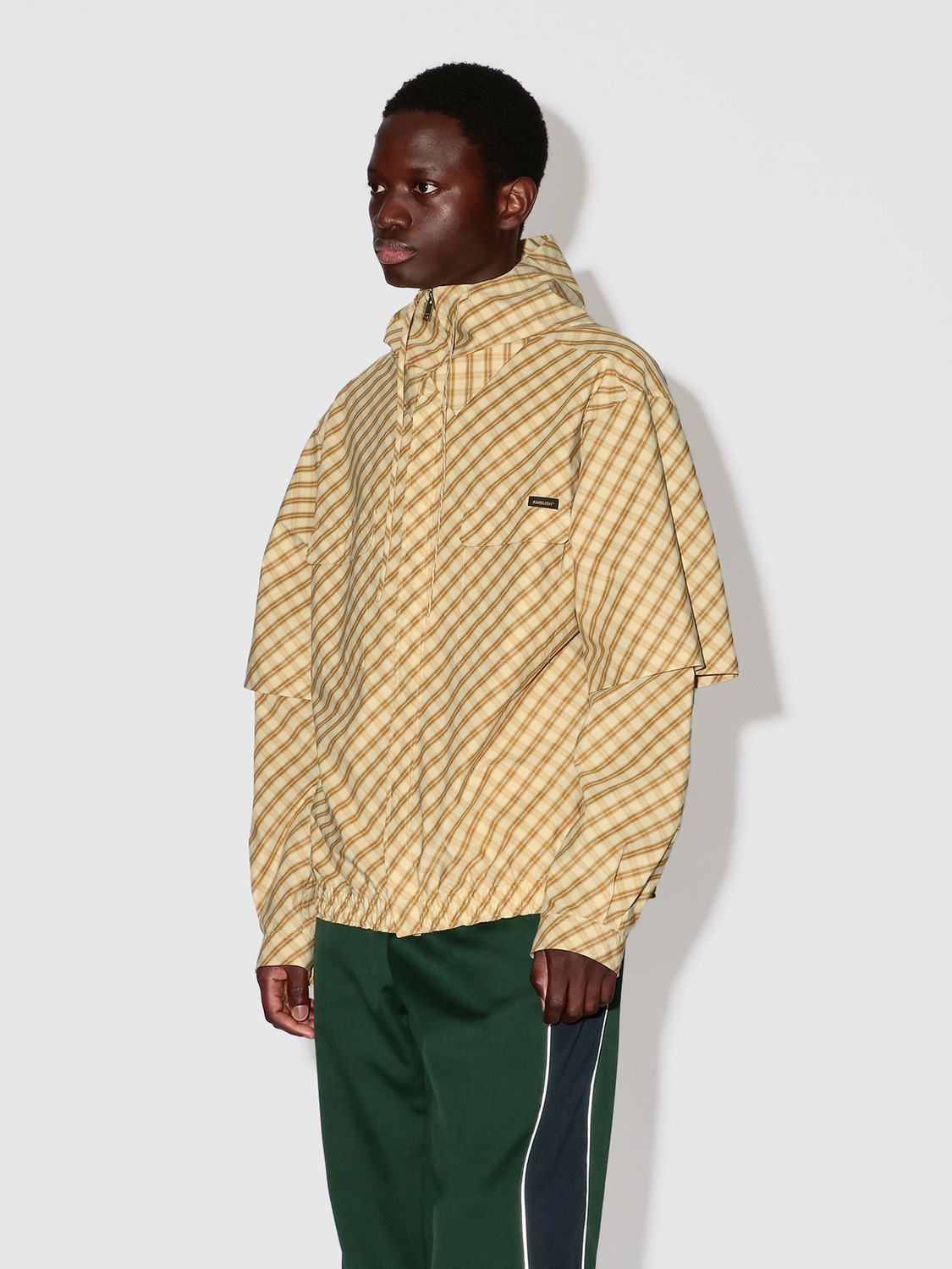 CHECK LAYERD SHIRT 詳細画像 Yellow 3