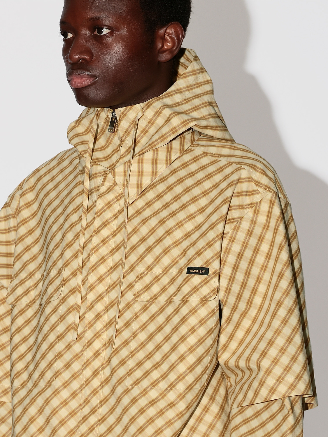 CHECK LAYERD SHIRT 詳細画像 Yellow 5