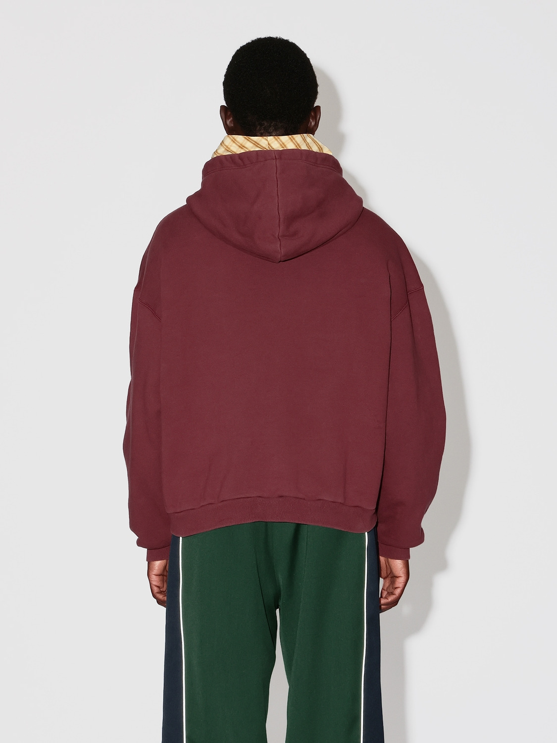 TK SWEAT ZIP UP HOODIE 詳細画像 Burgundy 4