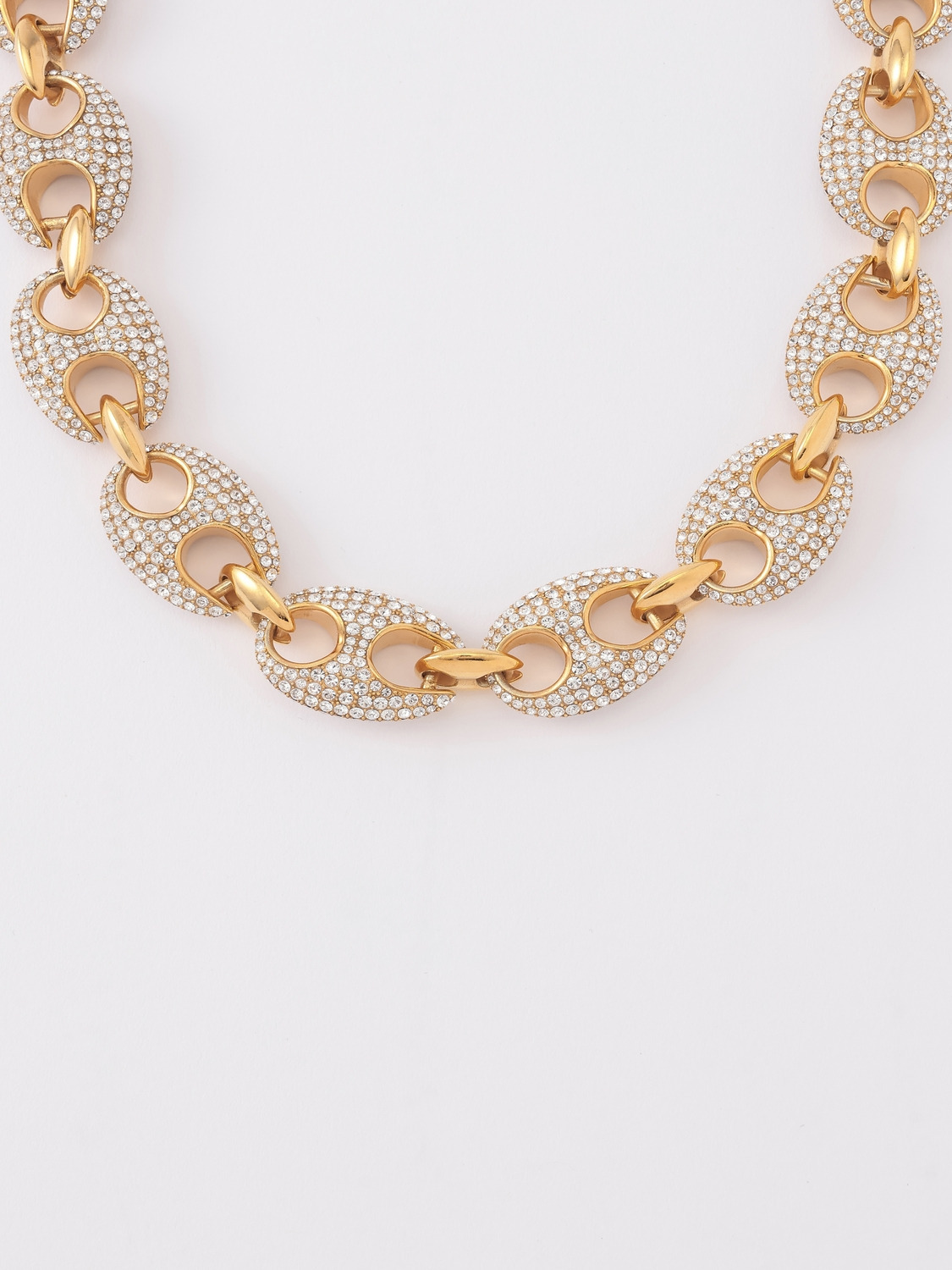PAVE ARMOR A LINK NECKLACE 詳細画像 Gold 2