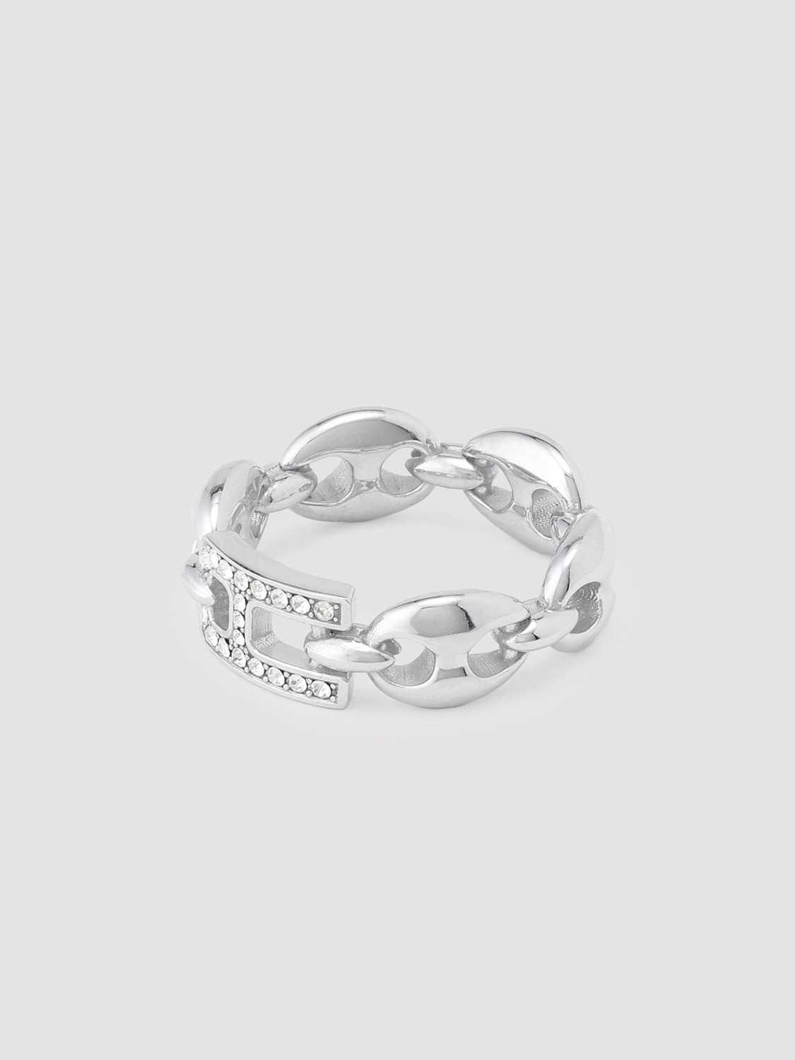 PAVE ARMOR A LINK RING 詳細画像 Silver 2