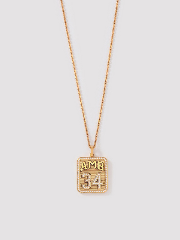 AMB 34 CHARM NECKLACE