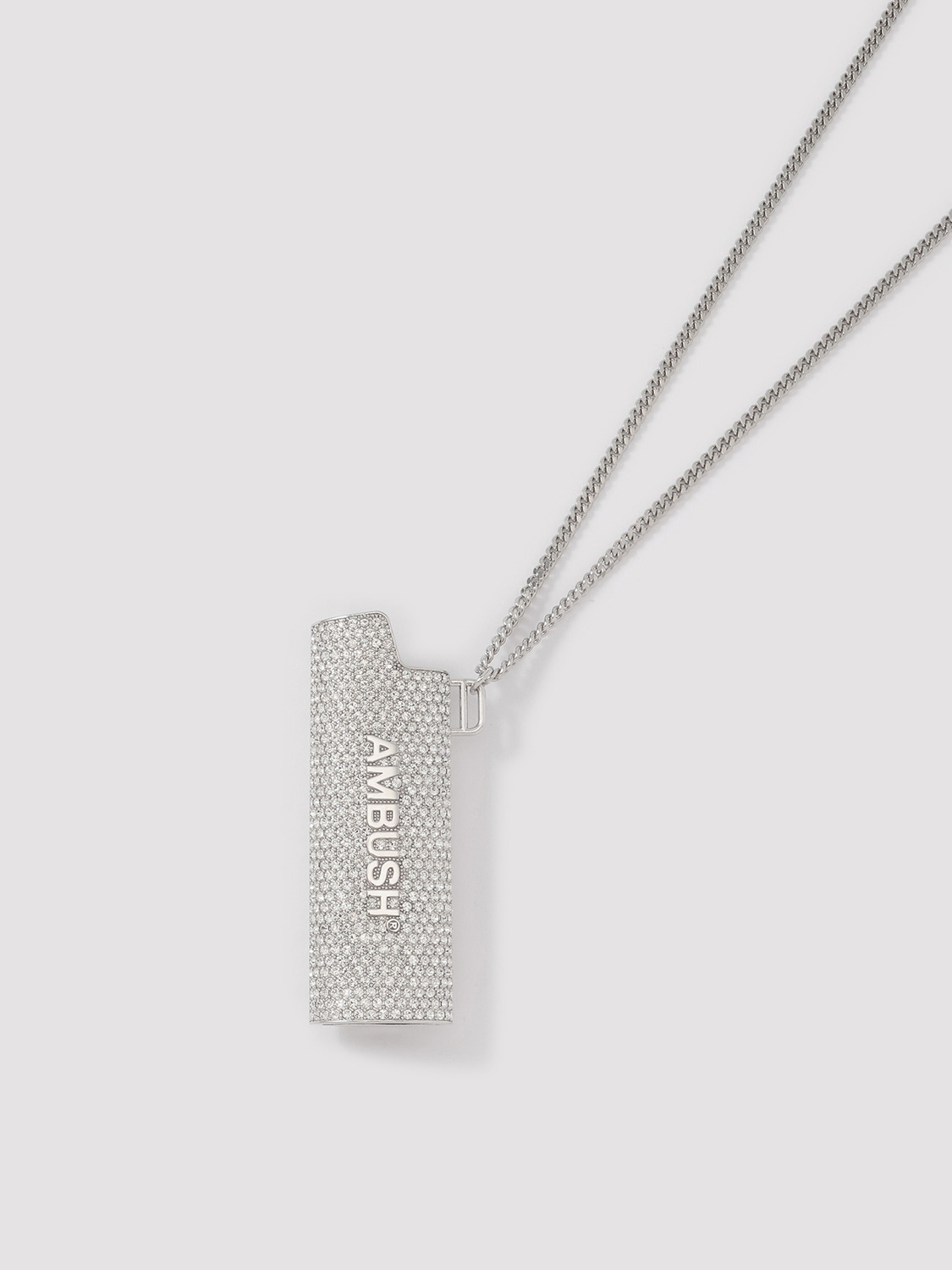 PAVE LIGHTER CASE NECKLACE 詳細画像 Silver 2