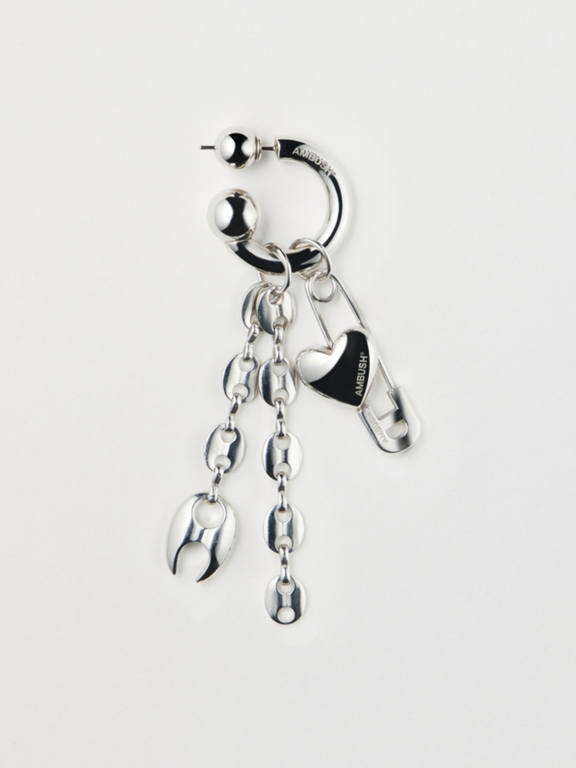 MIX EARRING 詳細画像 Silver 1