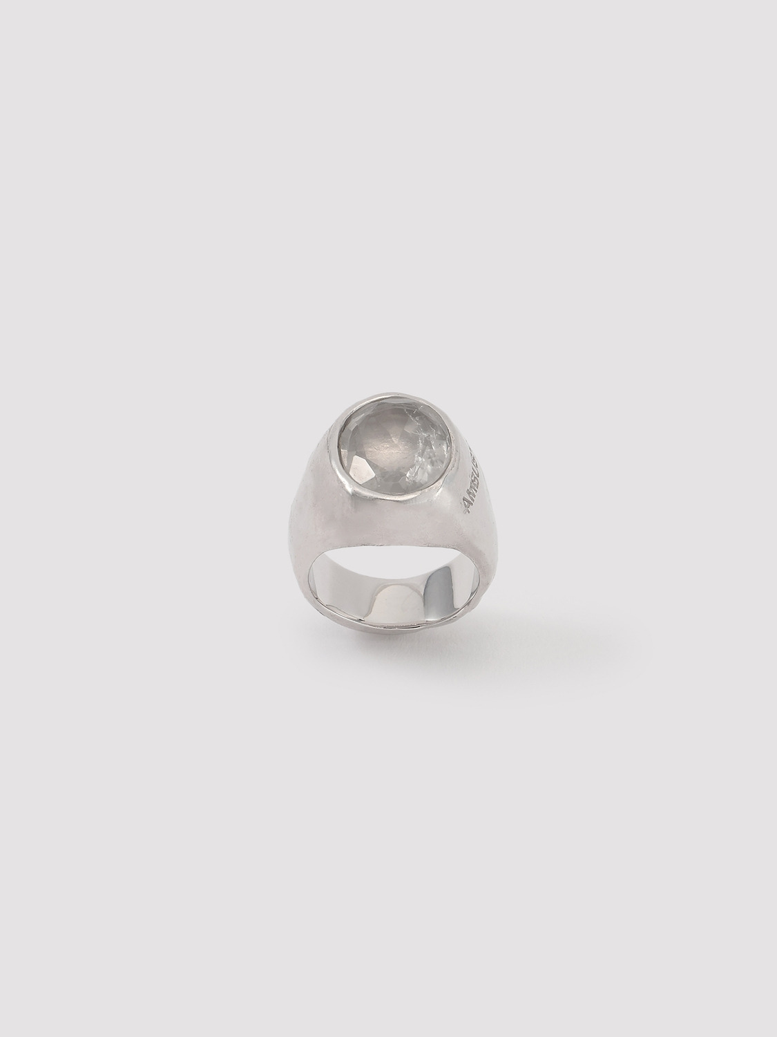 OVAL CUT STONE RING 詳細画像 Clear 2