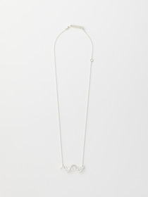SERPENT LOGO NECKLACE CZ 詳細画像
