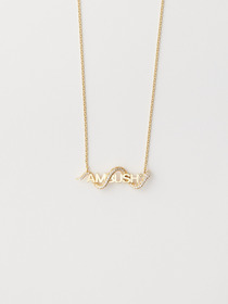SERPENT LOGO NECKLACE CZ 詳細画像